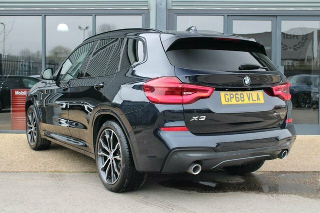 BMW X3 3.0 30D M Sport Suv Xdrive Euro 6 GP68VLA Black #2