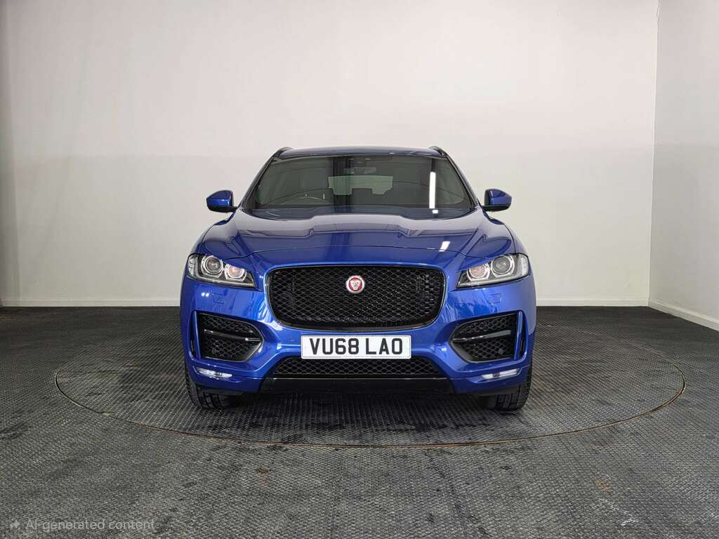Jaguar F-Pace 2.0 D180 R-sport Suv Awd Euro 6 S VU68LAO Blue #2
