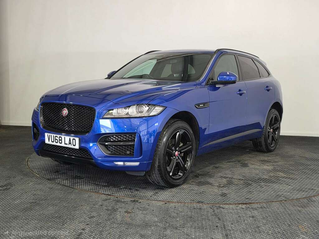 Jaguar F-Pace 2.0 D180 R-sport Suv Awd Euro 6 S VU68LAO Blue #3
