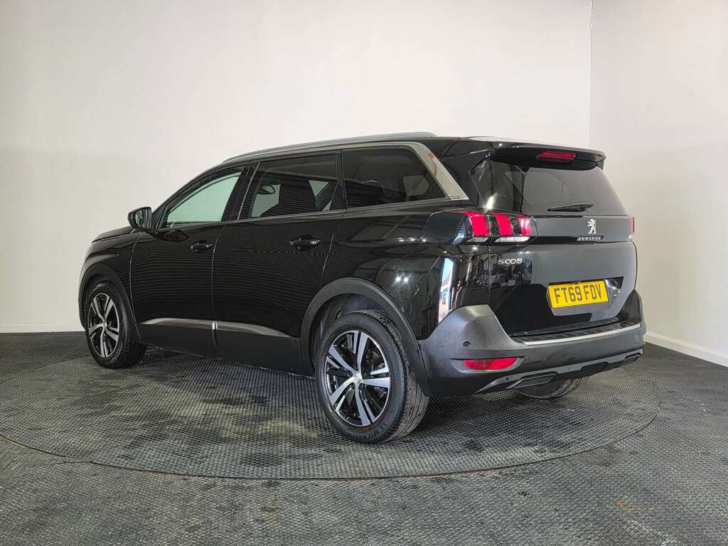 Peugeot 5008 1.2 Puretech Allure Suv Euro 6 FT69FDV Black #5