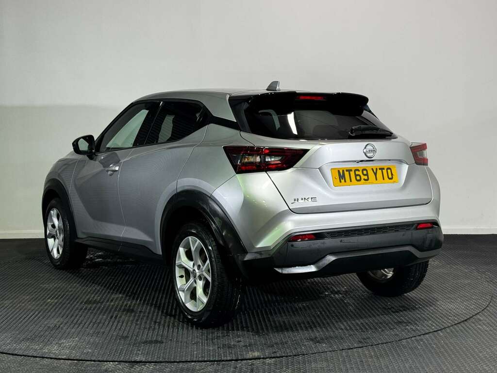 Nissan Juke 1.0 Dig-t N-connecta Suv Euro 6 MT69YTO Silver #5