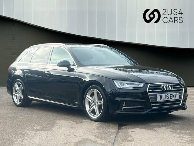 Audi A4 Avant 2.0 Tdi S Line Estate S Tronic Euro 6 Black