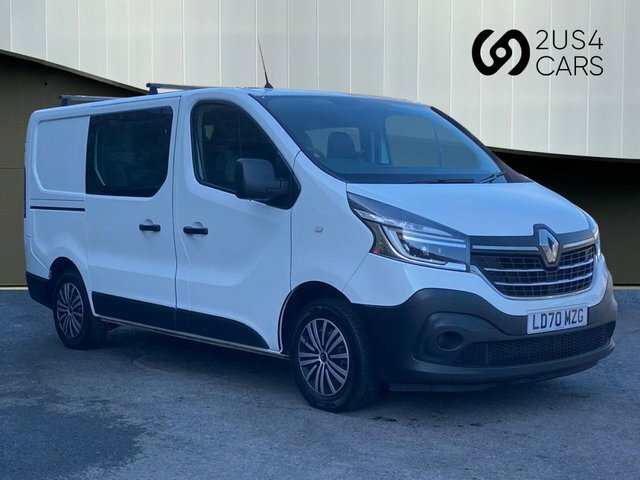 Renault Trafic 2.0 Dci Energy 30 Business Crew Van Double Cab 6D White