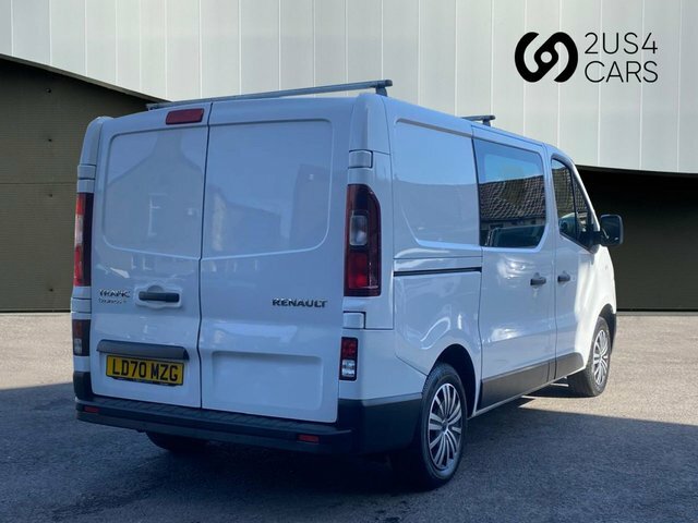Renault Trafic 2.0 Dci Energy 30 Business Crew Van Double Cab 6D LD70MZG White #3