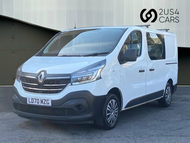 Renault Trafic 2.0 Dci Energy 30 Business Crew Van Double Cab 6D LD70MZG White #2