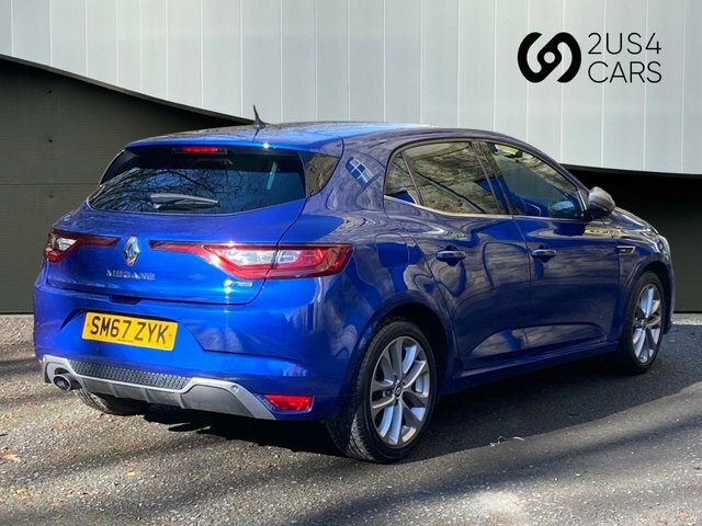Renault Megane 1.2 Tce Gt Line Nav Hatchback Eu SM67ZYK Blue #3