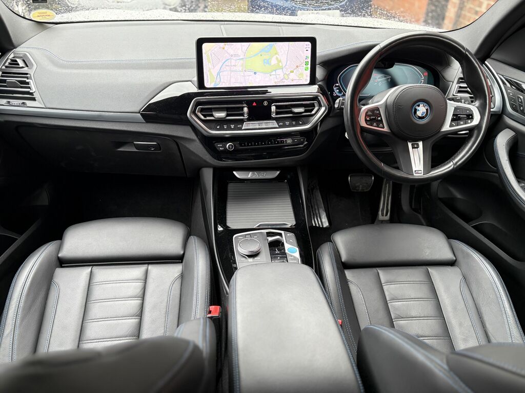 BMW iX3 2023 80Kwh M Sport Suv 286 Ps EU73AOW White #4