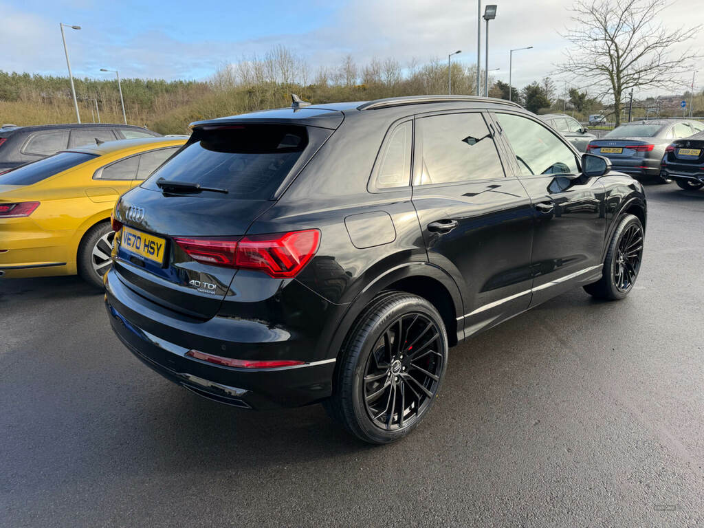 Audi Q3 40 Tdi Quattro Sport S Tronic VE70HSY Black #5