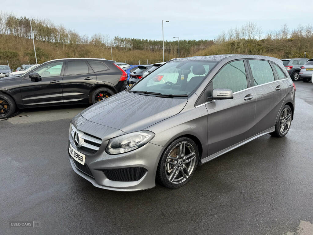 Mercedes-Benz B Class B180d Amg Line XNZ8965 Grey #4