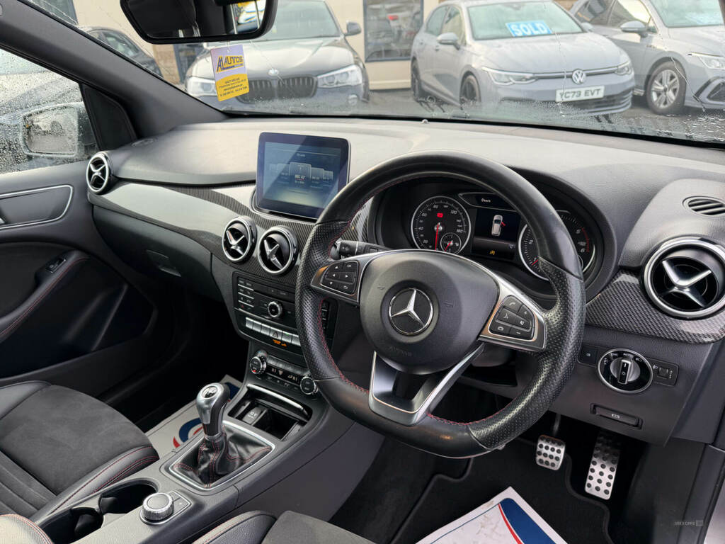 Mercedes-Benz B Class B180d Amg Line XNZ8965 Grey #6