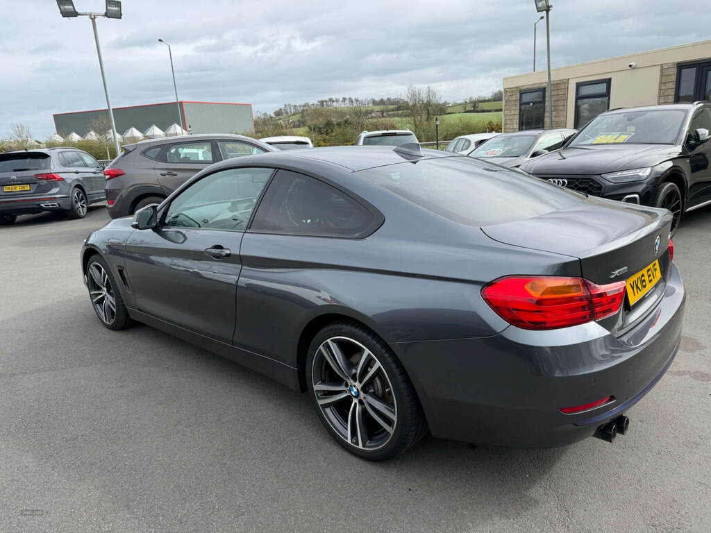 BMW 4 Series 420D 190 Xdrive Sport Business Media YK16EVF Grey #4