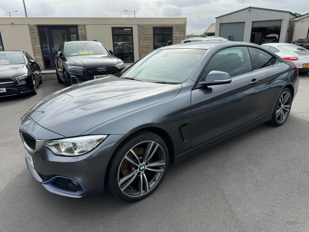 BMW 4 Series 420D 190 Xdrive Sport Business Media YK16EVF Grey #3
