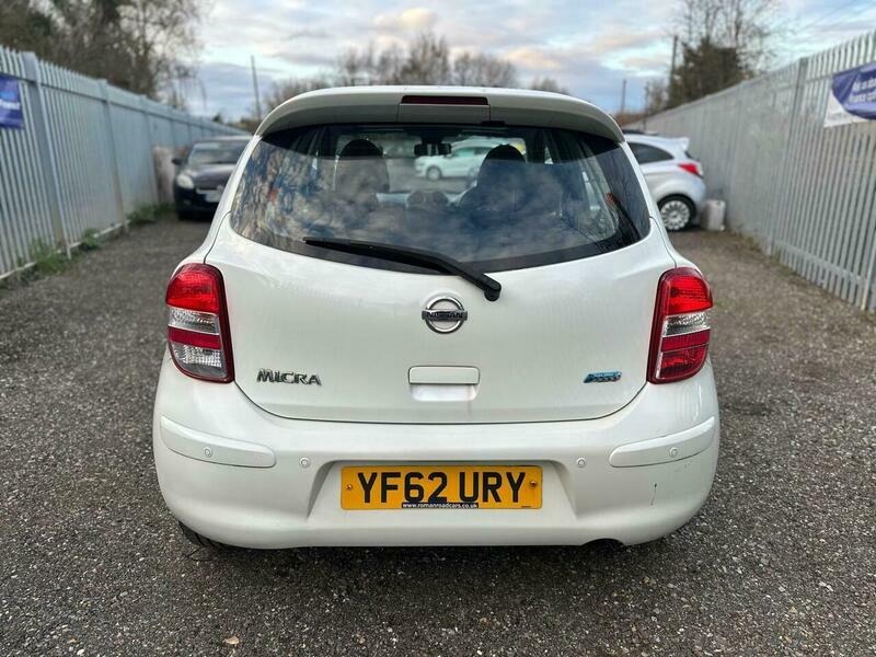 Nissan Micra 1.2 12V Tekna Euro YF62URY White #6