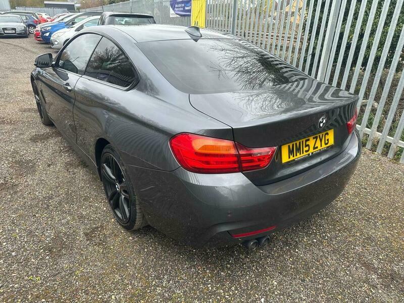 BMW 4 Series 2.0 420D M Sport MM15ZYG Grey #4