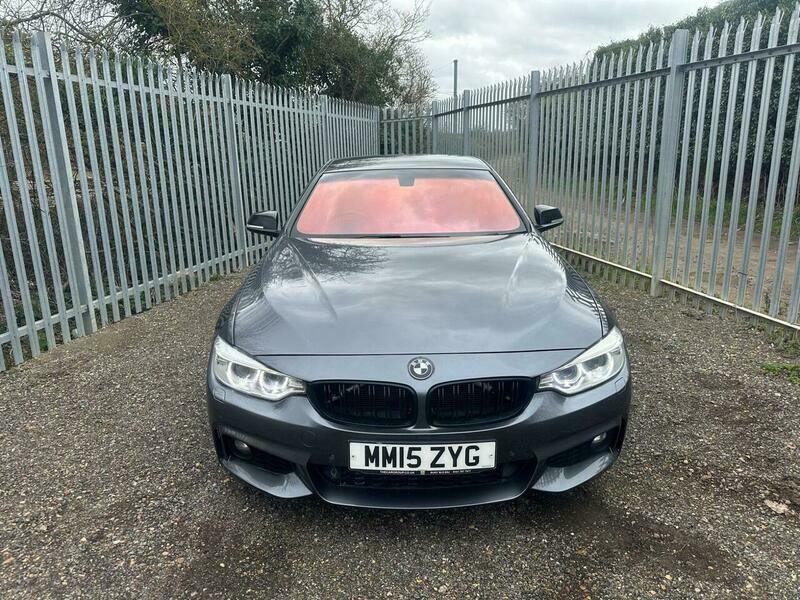 BMW 4 Series 2.0 420D M Sport MM15ZYG Grey #2