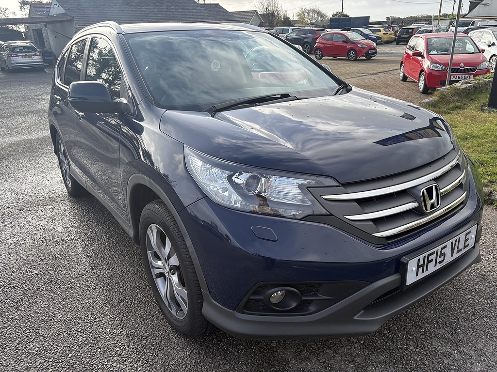 Honda Cr-V I-dtec Ex Blue #4