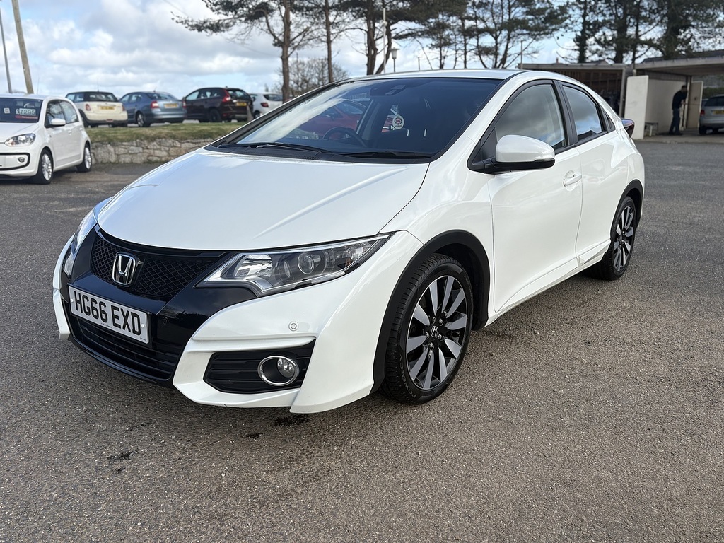 Honda Civic I-vtec Se Plus White