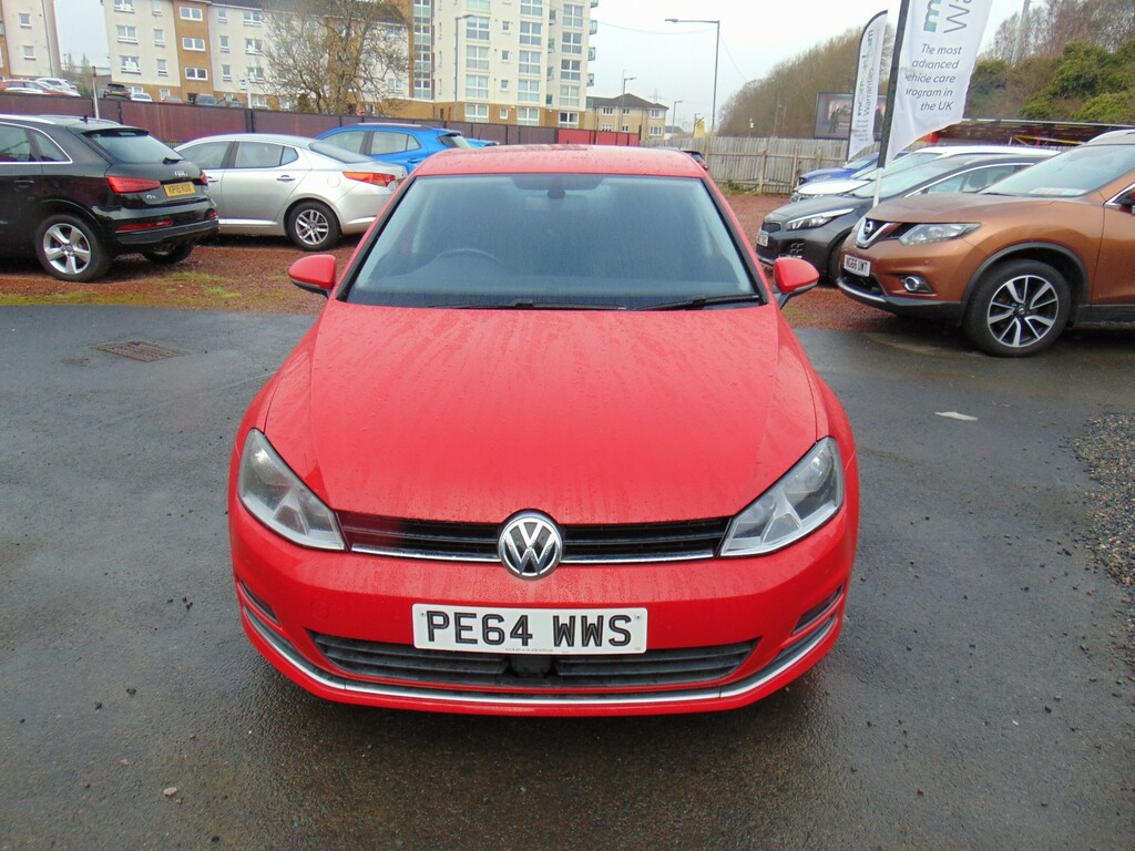 Volkswagen Golf Hatchback 2.0 Tdi Bluemotion Tech Gt 2014 Red #4
