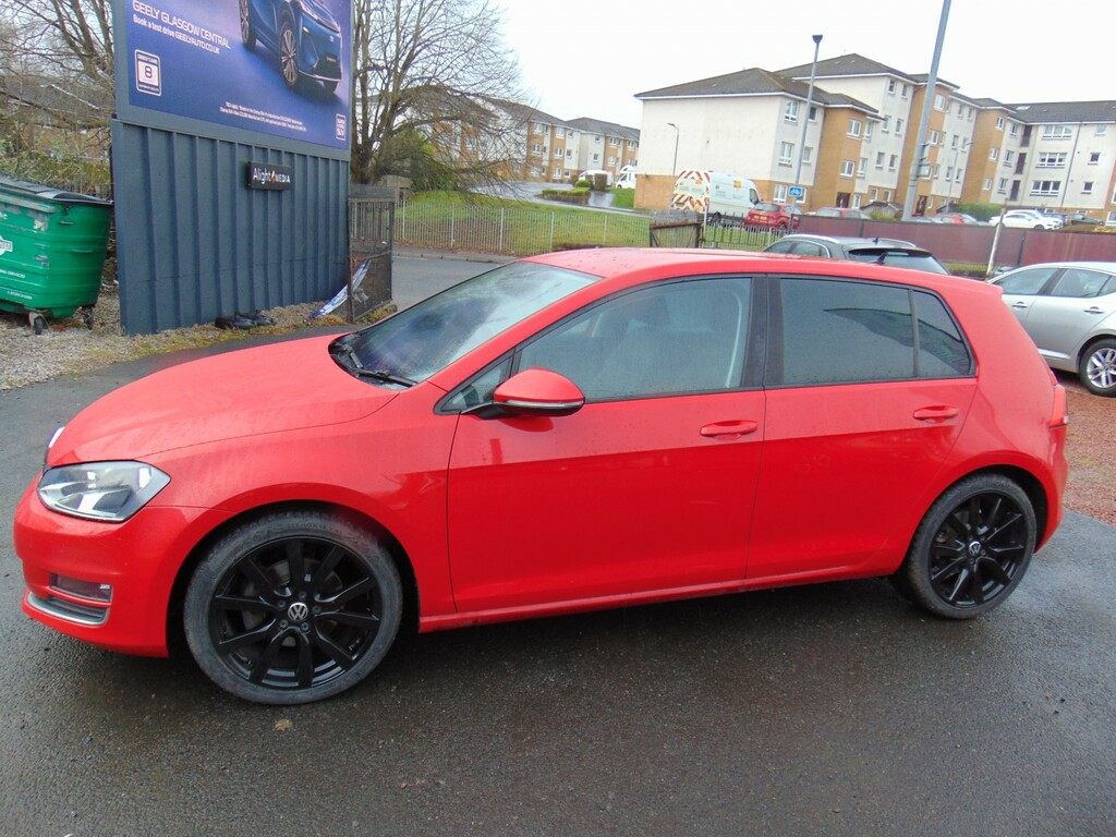 Volkswagen Golf Hatchback 2.0 Tdi Bluemotion Tech Gt 2014 Red #6