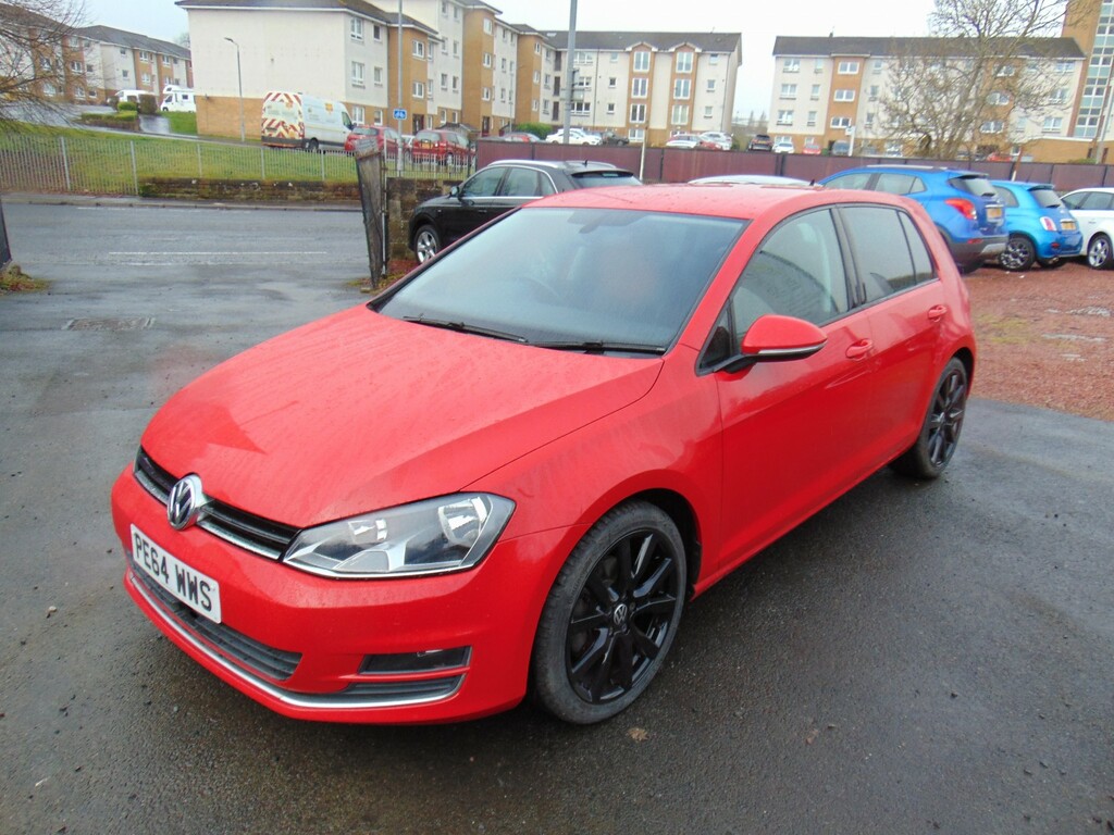 Volkswagen Golf Hatchback 2.0 Tdi Bluemotion Tech Gt 2014 Red #5