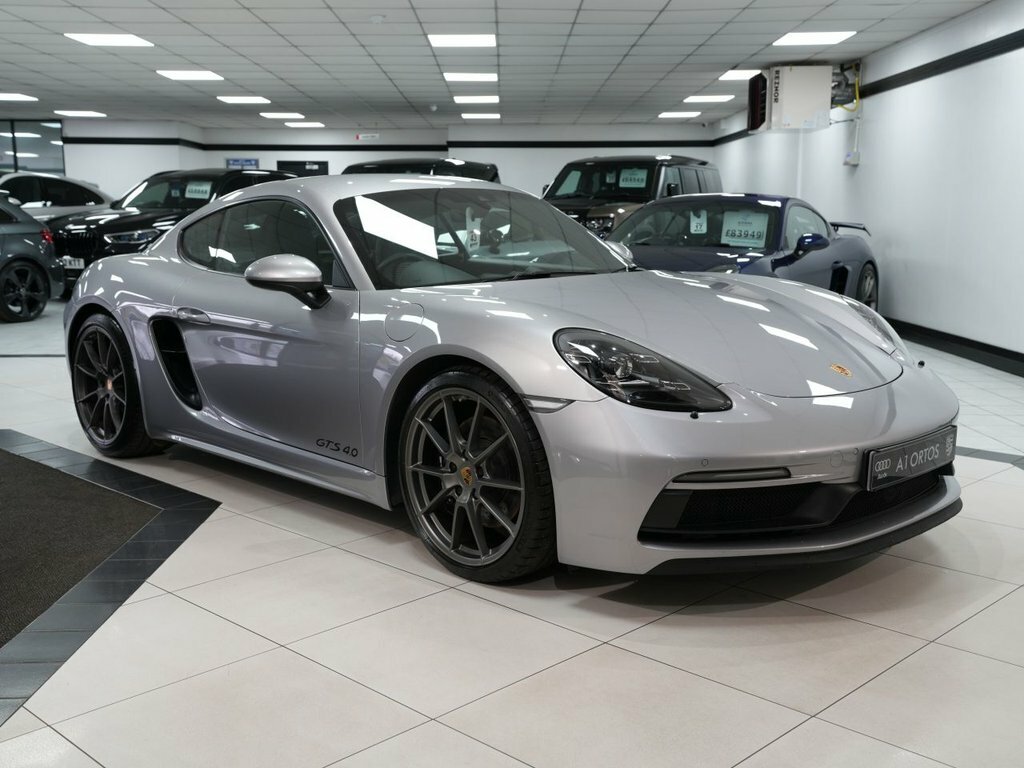 Porsche 718 Cayman 4L Gts Silver