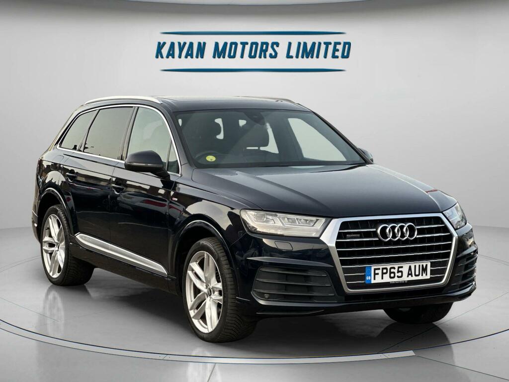 Audi Q7 3.0 Tdi V6 S Line Tiptronic Quattro Euro 6 Ss 5 Blue