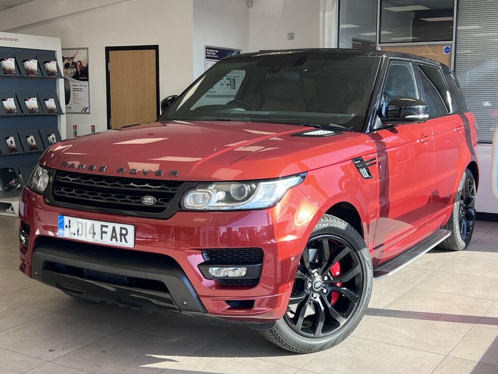 Land Rover Range Rover Sport Suv 3.0 Sd V6 Dynamic 201414 LD14FAR Red #3