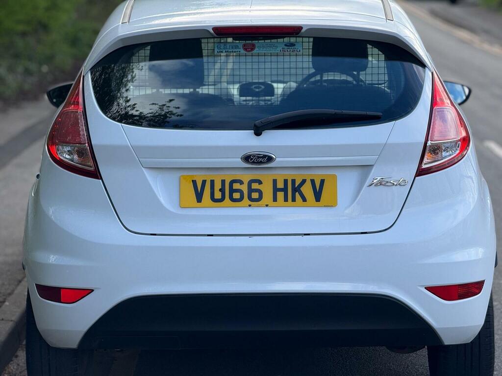 Ford Fiesta Car Derived Van 1.5 Tdci Panel Van 201666 VU66HKV White #2