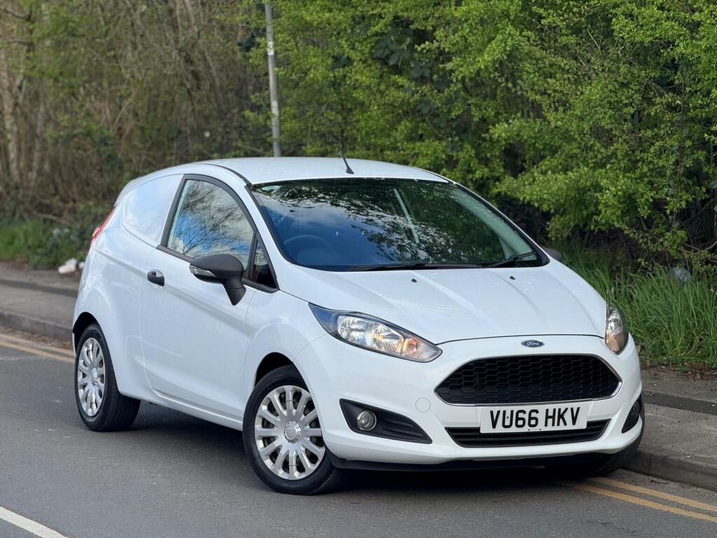 Ford Fiesta Car Derived Van 1.5 Tdci Panel Van 201666 VU66HKV White #5