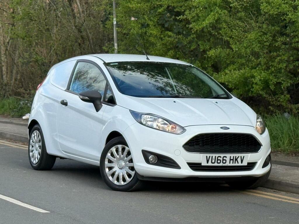 Ford Fiesta Car Derived Van 1.5 Tdci Panel Van 201666 White