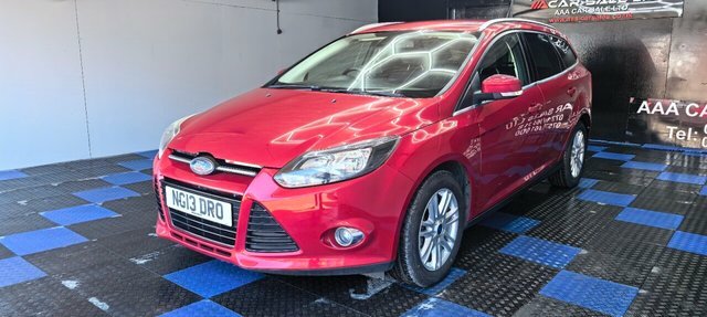 Ford Focus 1.6 Titanium Estate Powershift Euro 5 NG13DRO Red #5