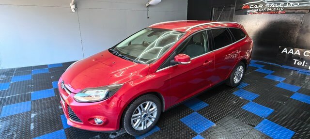 Ford Focus 1.6 Titanium Estate Powershift Euro 5 NG13DRO Red #6