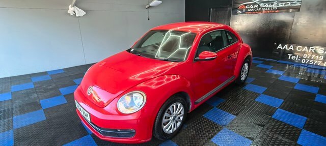 Volkswagen Beetle 1.6 Tdi Bluemotion Tech Hatchback Manua Red #6