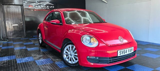 Volkswagen Beetle 1.6 Tdi Bluemotion Tech Hatchback Manua Red