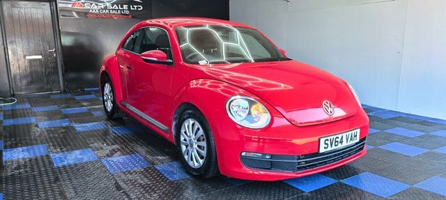 Volkswagen Beetle 1.6 Tdi Bluemotion Tech Hatchback Manua Red #3