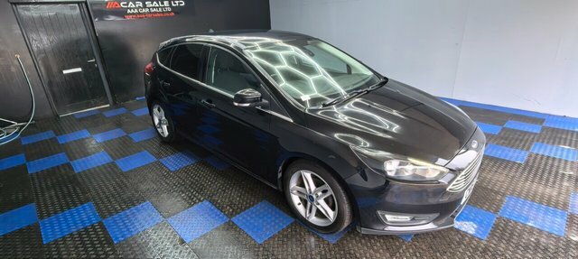 Ford Focus 1.0T Ecoboost Zetec Hatchback Eu CN16OVT Black #6