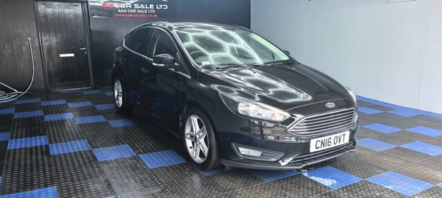 Ford Focus 1.0T Ecoboost Zetec Hatchback Eu CN16OVT Black #2