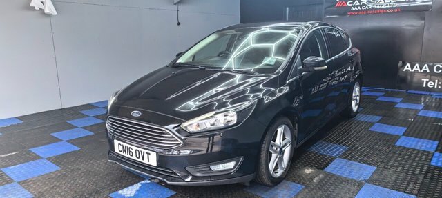 Ford Focus 1.0T Ecoboost Zetec Hatchback Eu CN16OVT Black #4