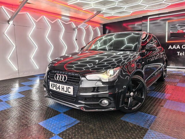 Audi A1 1.4 Tfsi Cod Black Edition Hatchback Ma KP64HJC Black #2