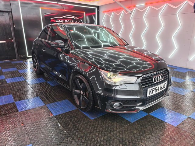Audi A1 1.4 Tfsi Cod Black Edition Hatchback Ma KP64HJC Black #3