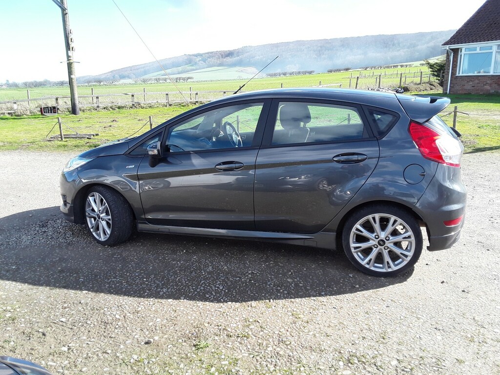 Ford Fiesta Hatchback 1.0 T Ecoboost St-line 2016 BD66VFV Grey #3