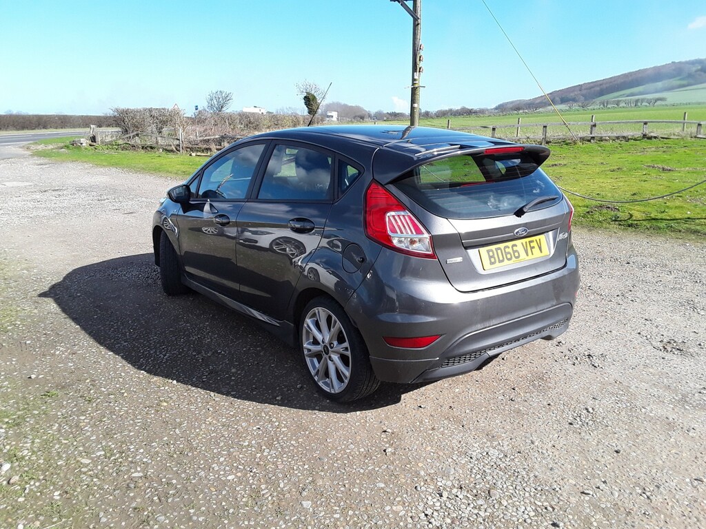 Ford Fiesta Hatchback 1.0 T Ecoboost St-line 2016 BD66VFV Grey #4