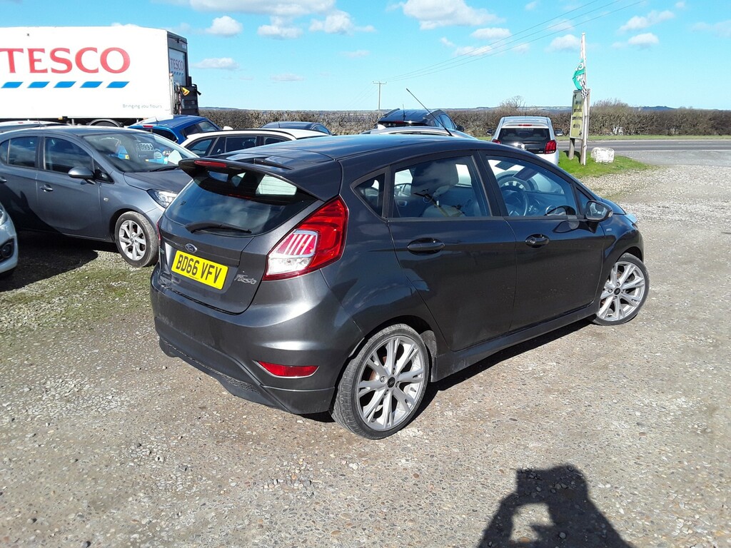 Ford Fiesta Hatchback 1.0 T Ecoboost St-line 2016 BD66VFV Grey #6