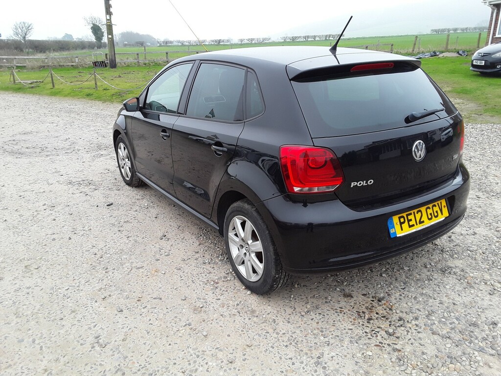 Volkswagen Polo Hatchback 1.2 Tdi Match 2012 Black #5