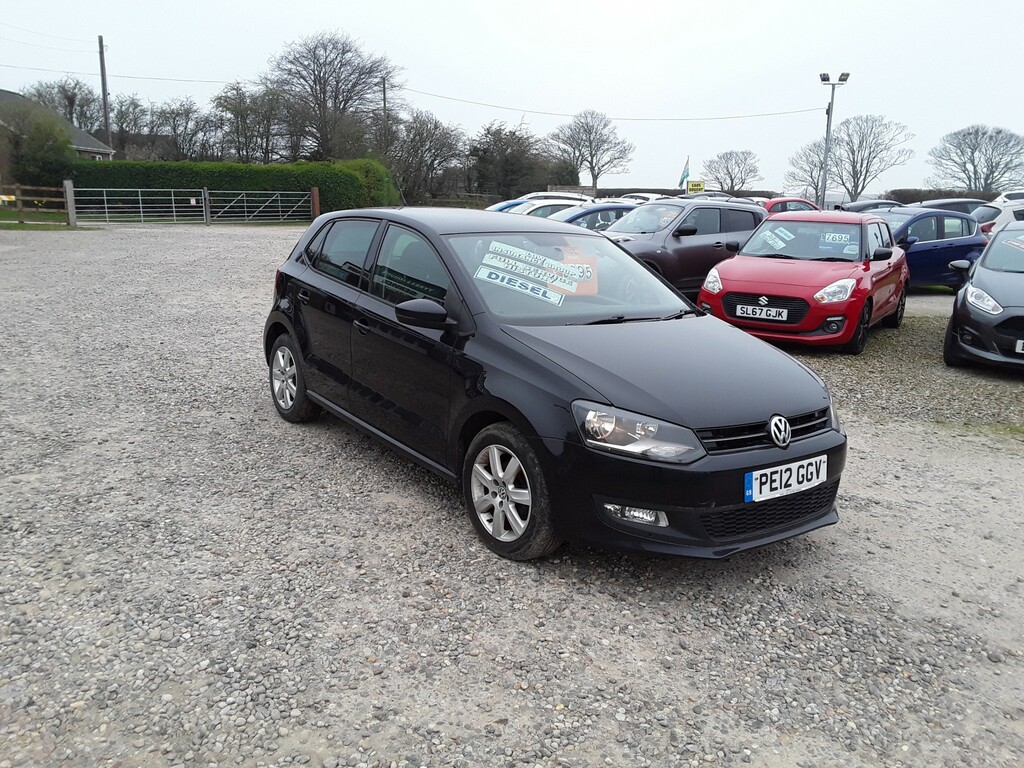 Volkswagen Polo Hatchback 1.2 Tdi Match 2012 Black
