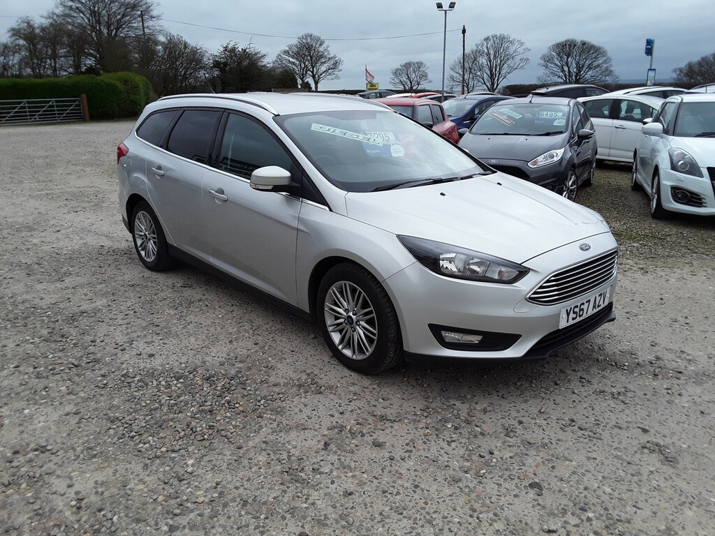 Ford Focus Estate 1.5 Tdci Zetec Edition 2017 Silver