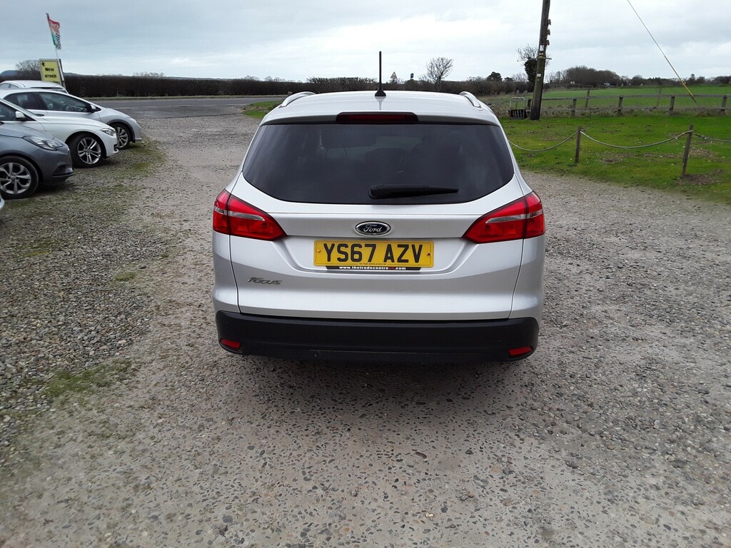 Ford Focus Estate 1.5 Tdci Zetec Edition 2017 YS67AZV Silver #6