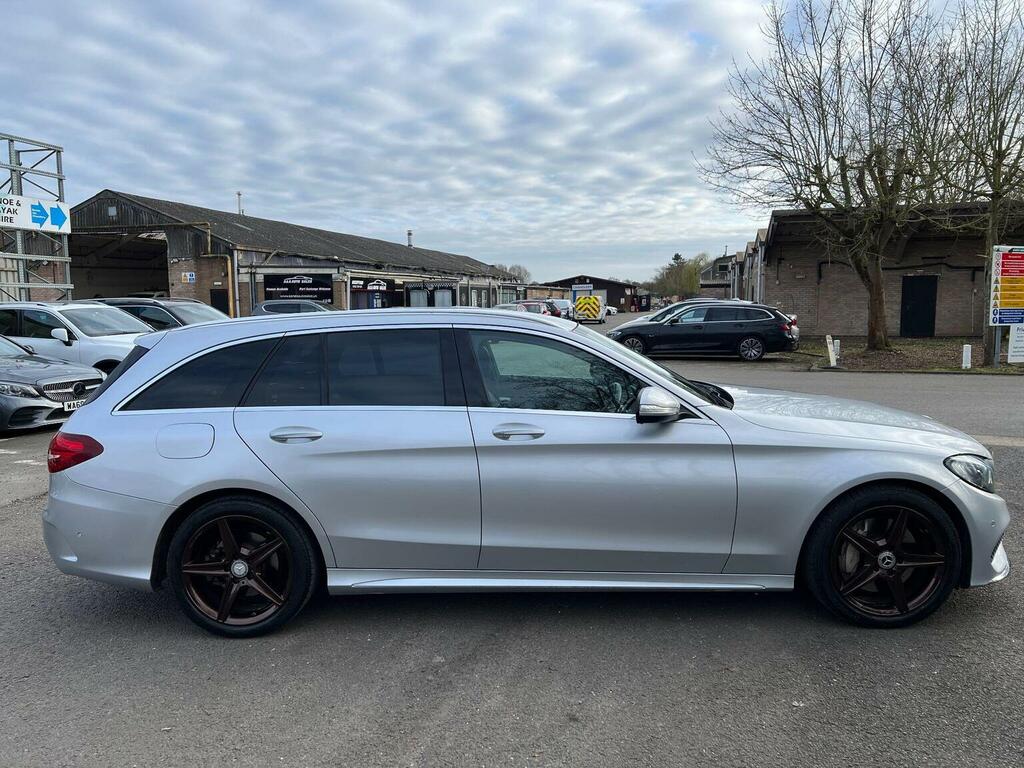 Mercedes-Benz C Class Estate 2.1 C250 Bluetec Amg Line G-tronic Euro 6 KP64LYC Silver #5