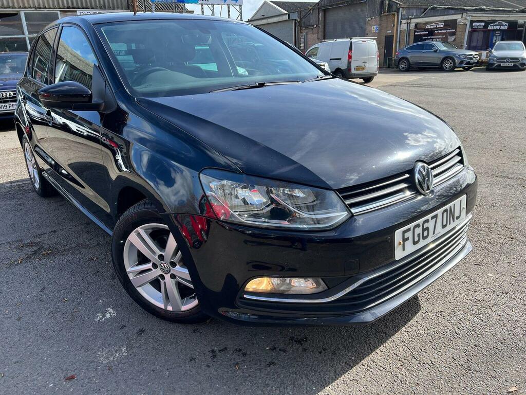 Volkswagen Polo Hatchback 1.2 Tsi Match Edition Euro 6 Ss Black