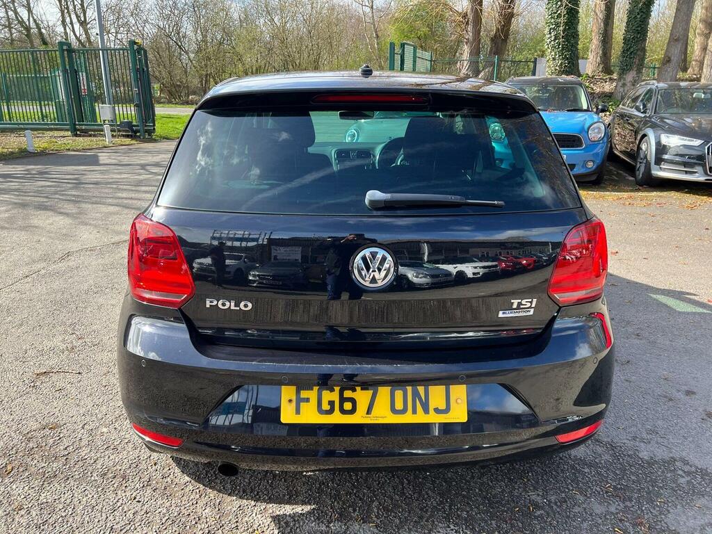 Volkswagen Polo Hatchback 1.2 Tsi Match Edition Euro 6 Ss FG67ONJ Black #6